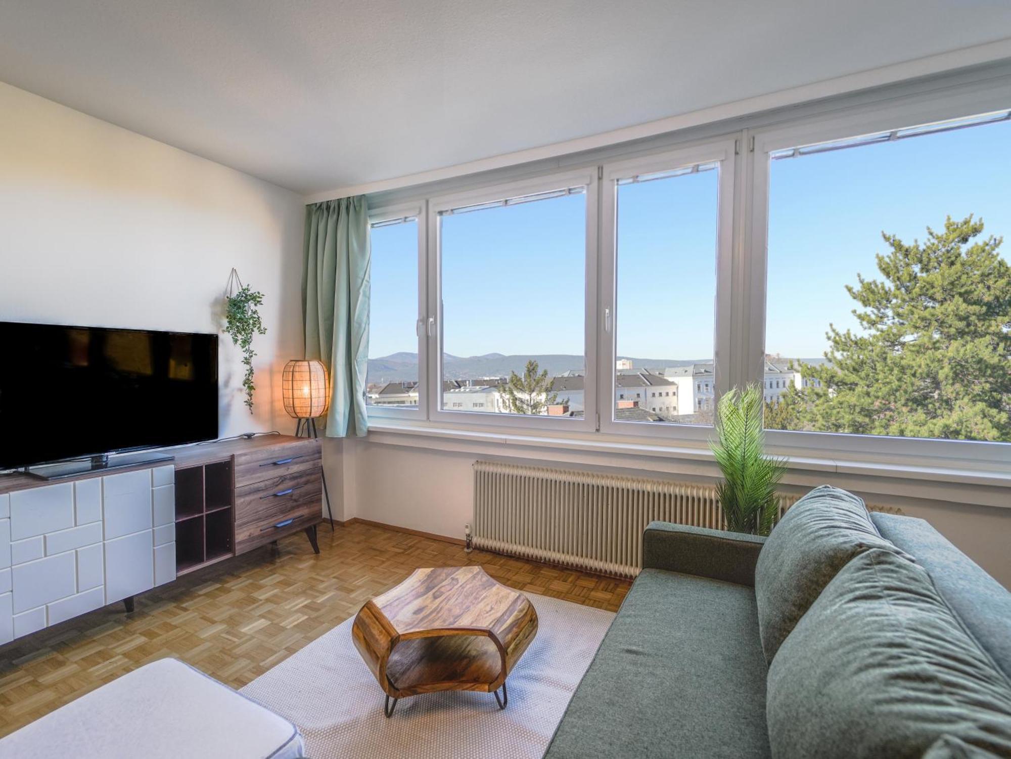 Spacious Apartments With View & Free Parking Bécsújhely Kültér fotó